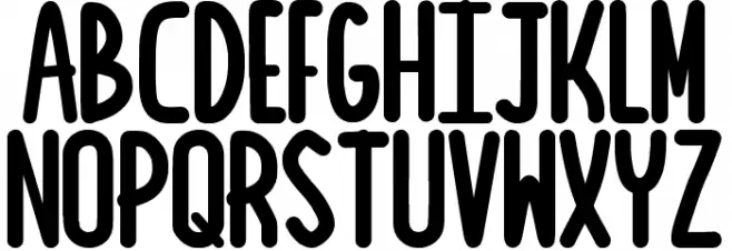 Sea Salt Schriftart Groß
