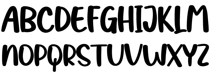 Sea Shells Font UPPERCASE