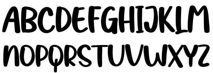 Sea Shells Font LOWERCASE