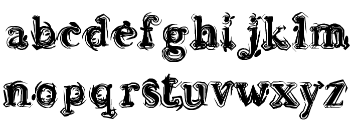 Sea Turtle Font LOWERCASE
