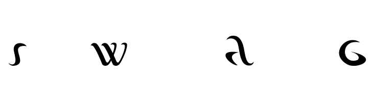 Sea Waves DuranGo  font caratteri gratis