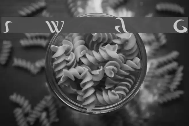 Sea Waves DuranGo Font examples