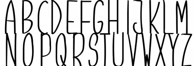 SeaAfternoon Schriftart Groß