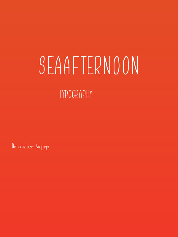 SeaAfternoon Poster