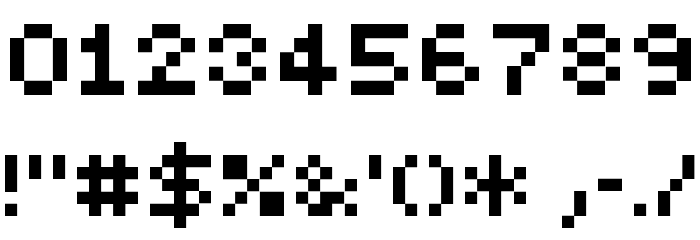SeaChel Unicode Шрифта ДРУГИЕ символов