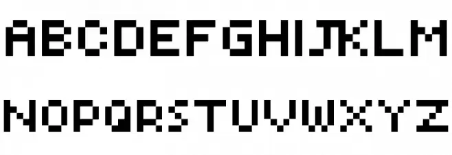 SeaChel Unicode Caratteri MAIUSCOLE