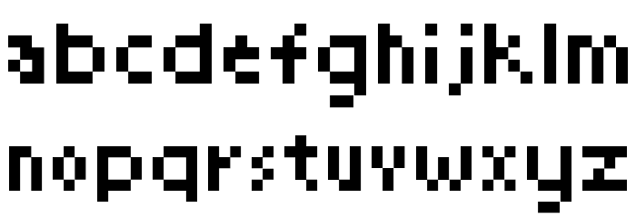SeaChel Unicode Шрифта строчной