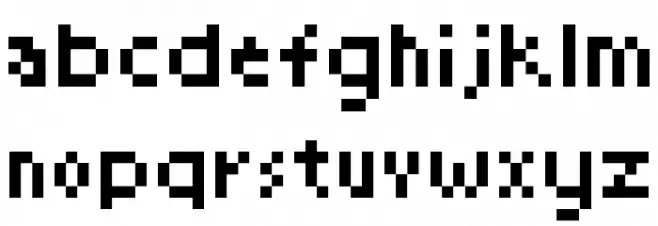 SeaChel Unicode Шрифта строчной