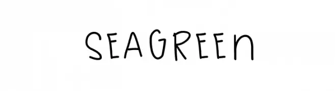SeaGreen  Fuentes Gratis Descargar