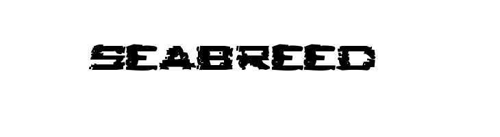 Seabreed 2 Font