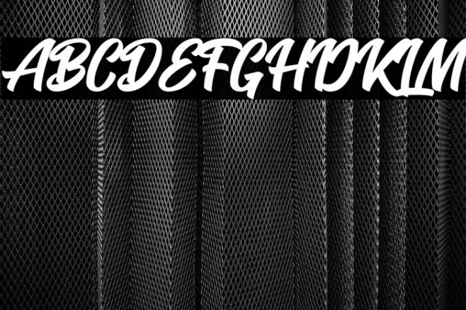 SeactClean-Regular Font examples