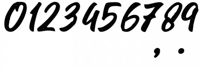 SeactRough-Regular Font OTHER CHARS