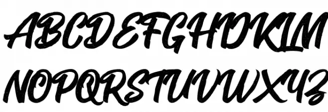SeactRough-Regular Schriftart Groß