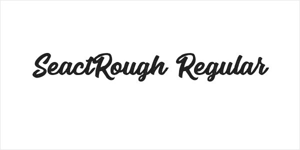 SeactRough-Regular Logo