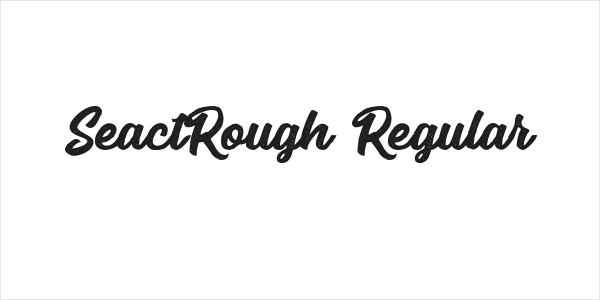 SeactRough-Regular Logo