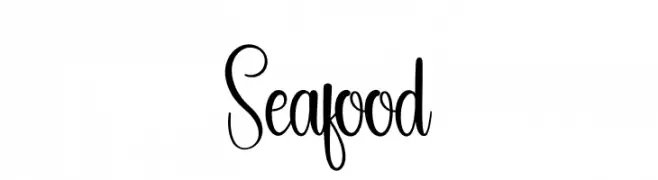 Seafood  تنزيل الخطوط
