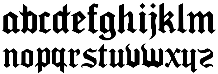 Seagram tfb Font LOWERCASE