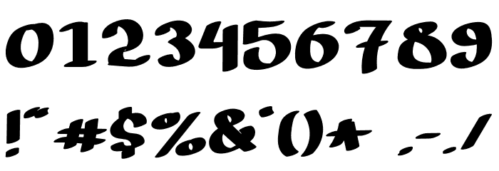 Sealand Font OTHER CHARS