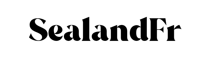 SealandFr  Descarca Fonturi Gratis