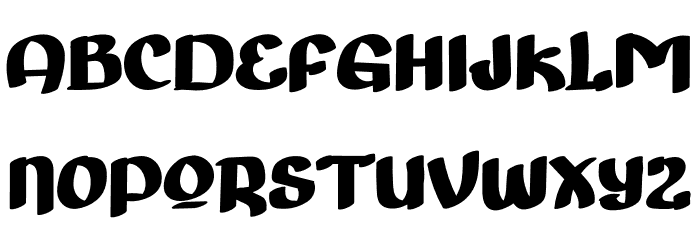 Sealand Font LOWERCASE