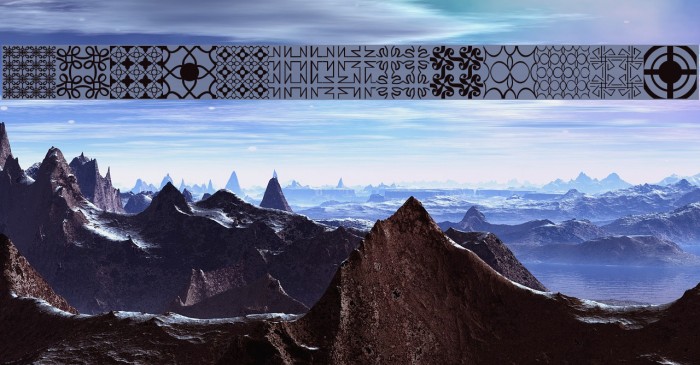 Seamless Patterns Demo Fonte examples
