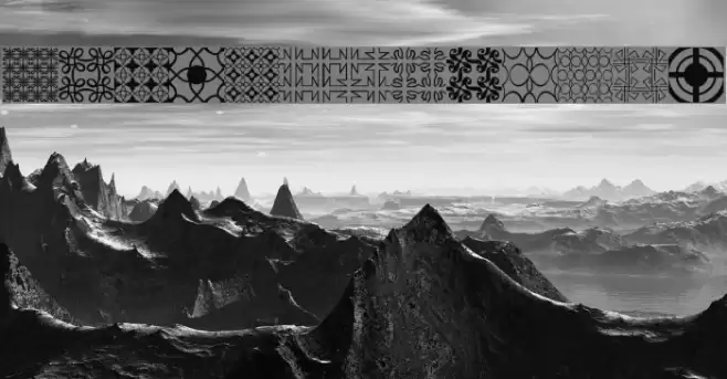 Seamless Patterns Demo Font examples