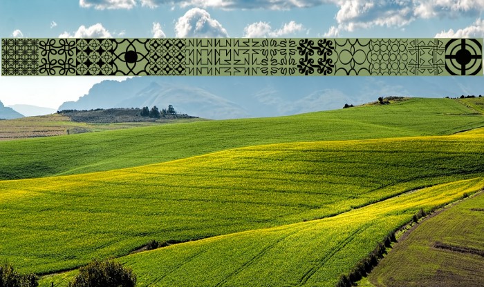 Seamless Patterns Demo Fonte examples