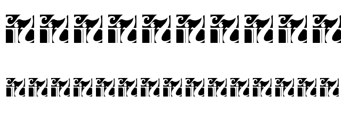 Шрифт со 2. Moscow pattern 2 fonts.
