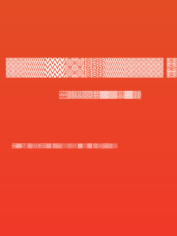 Seamless Patterns Various Poster