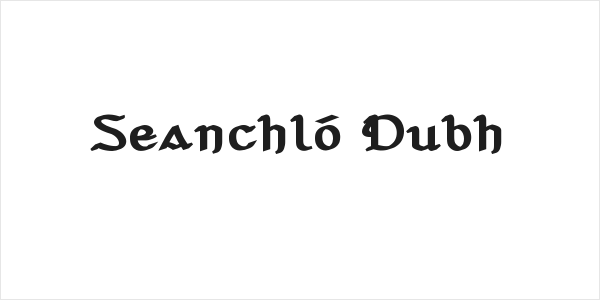 Seanchló Dubh Logo