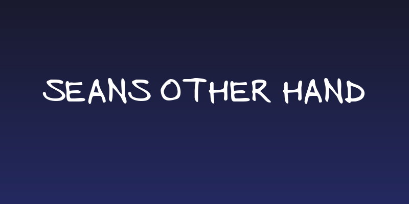 Seans Other Hand Social Header