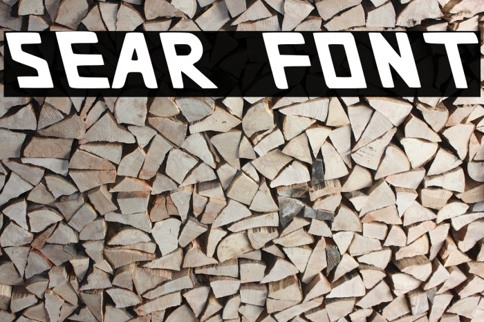 Sear Font examples