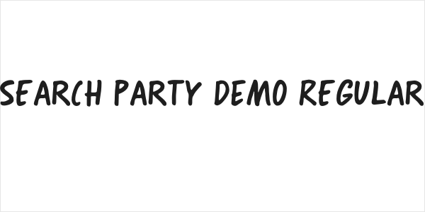 Search Party DEMO Regular Logo