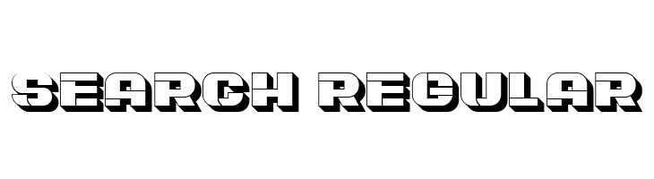 Search Regular  Скачать бесплатные шрифты