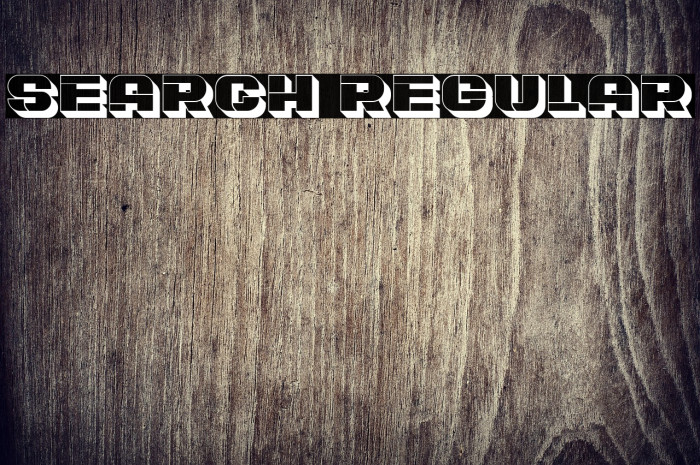 Search Regular Example 1