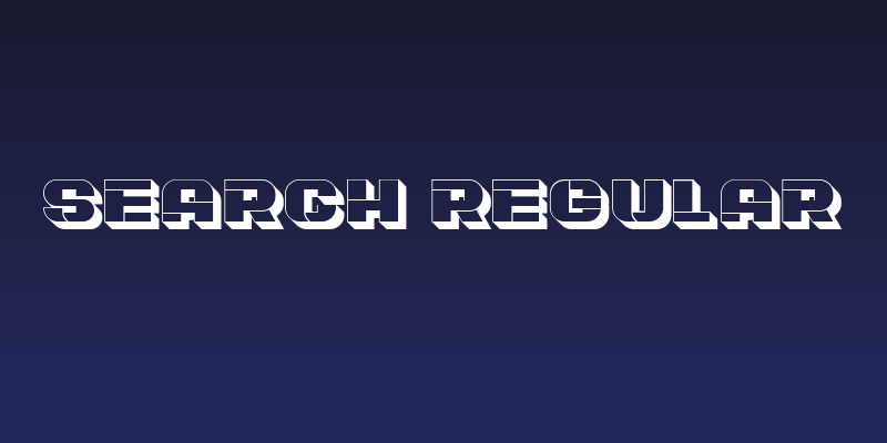Search Regular Social Header