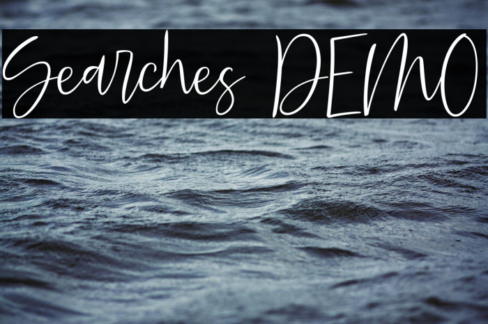 Searches DEMO Example 1