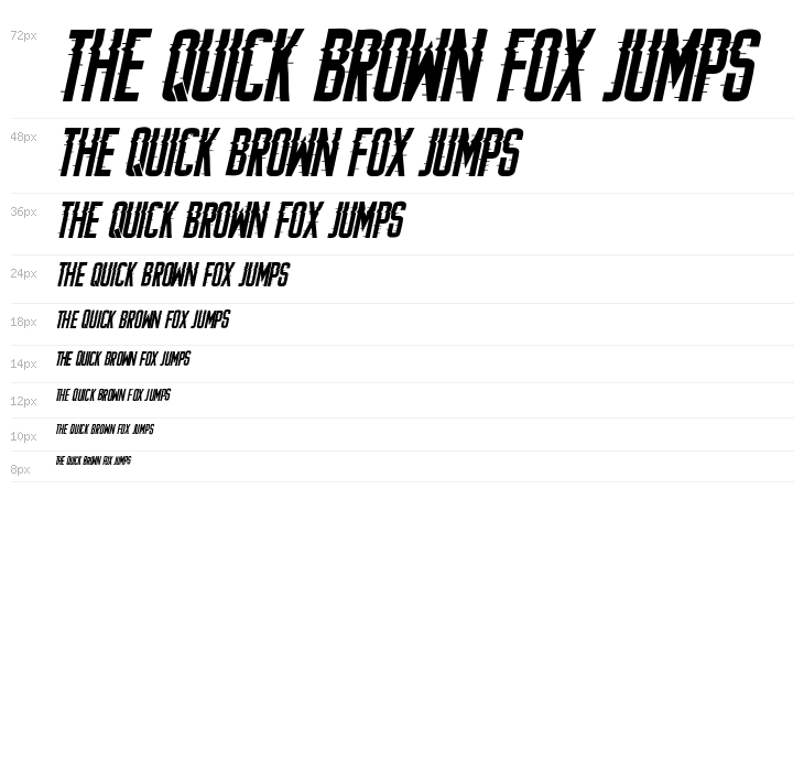 Searching For Signal Italic Waterfall