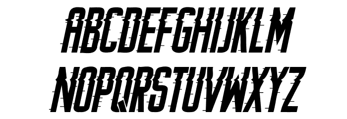 Searching For Signal Italic Font LOWERCASE