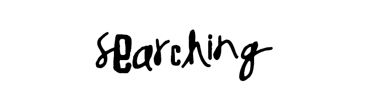 Searching फ़ॉन्ट