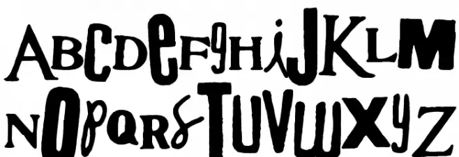 Searching Font UPPERCASE