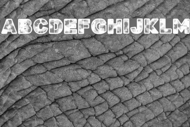 Search'n Destroy Font examples