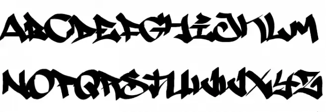 Searfont Schriftart Groß