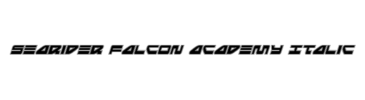 Searider Falcon Academy Italic  免费字体下载