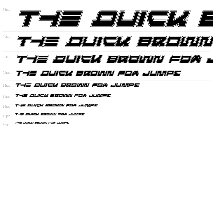 Searider Falcon Academy Italic Waterfall