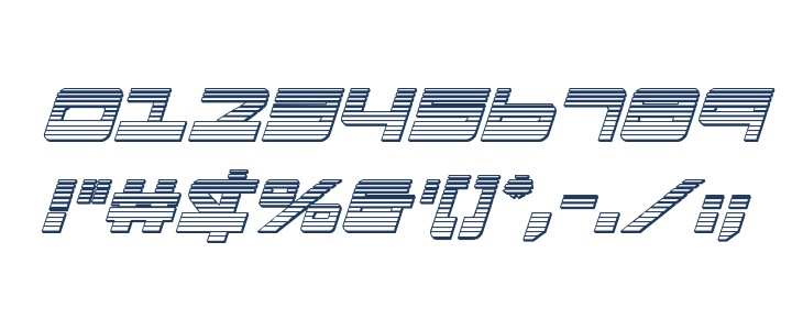 Searider Falcon Chrome Italic Other Characters