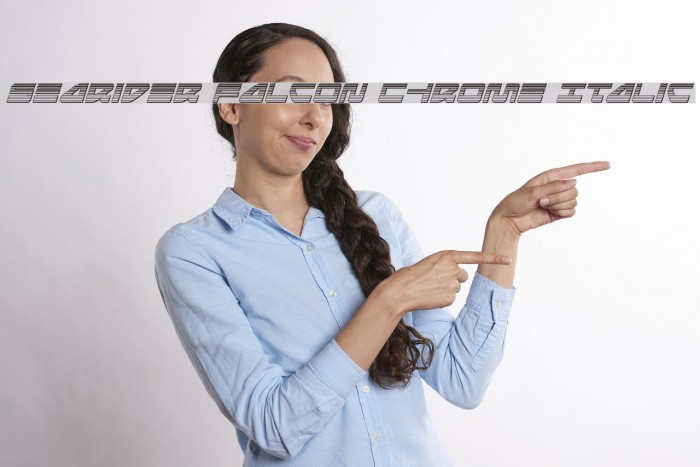 Searider Falcon Chrome Italic Example 2