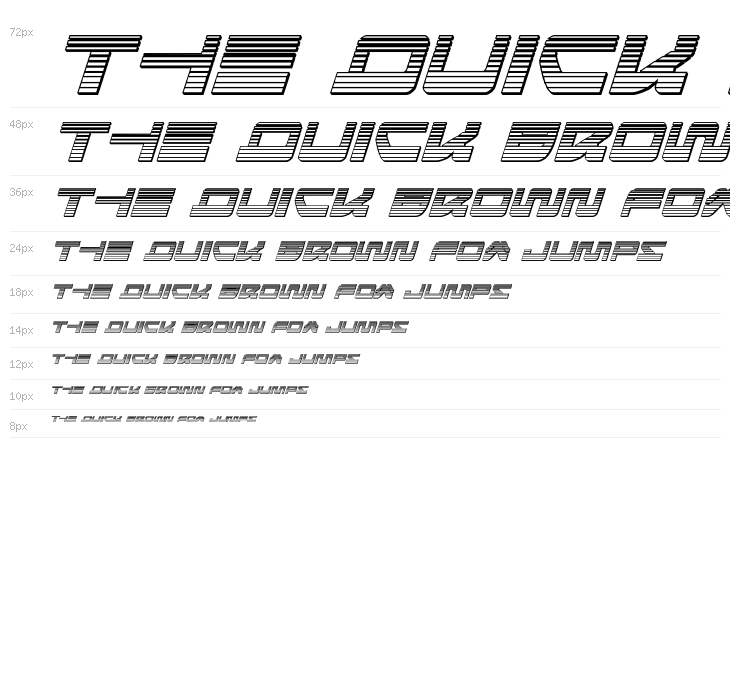 Searider Falcon Chrome Italic Waterfall