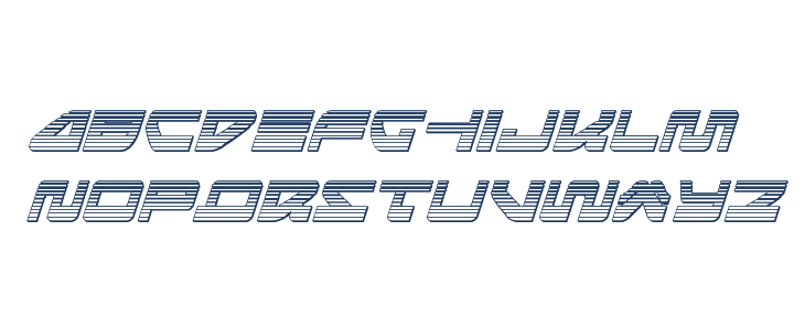 Searider Falcon Chrome Italic Lowercase