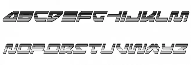 Searider Falcon Chrome Italic 字体 小写